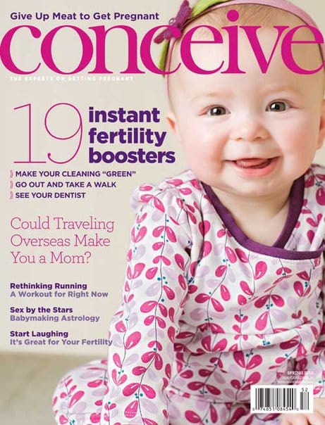 TTC?  Enter to Win Conceive Magazine One Year Subscription!