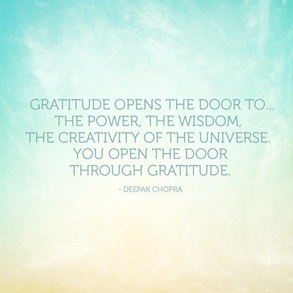 Gratitude Deepak Chopra