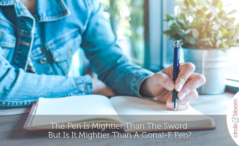 The Pen is Mightier Than the Sword but Is It Mightier Than a Gonal-F Pen?